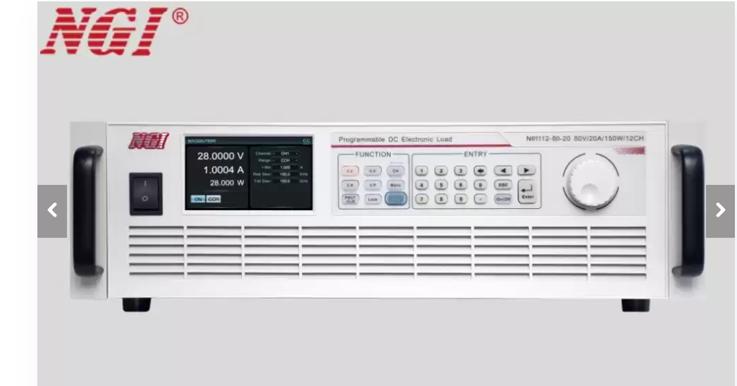 N61100 Series Multi-channel DC Electronic Load | nanotech-tmi